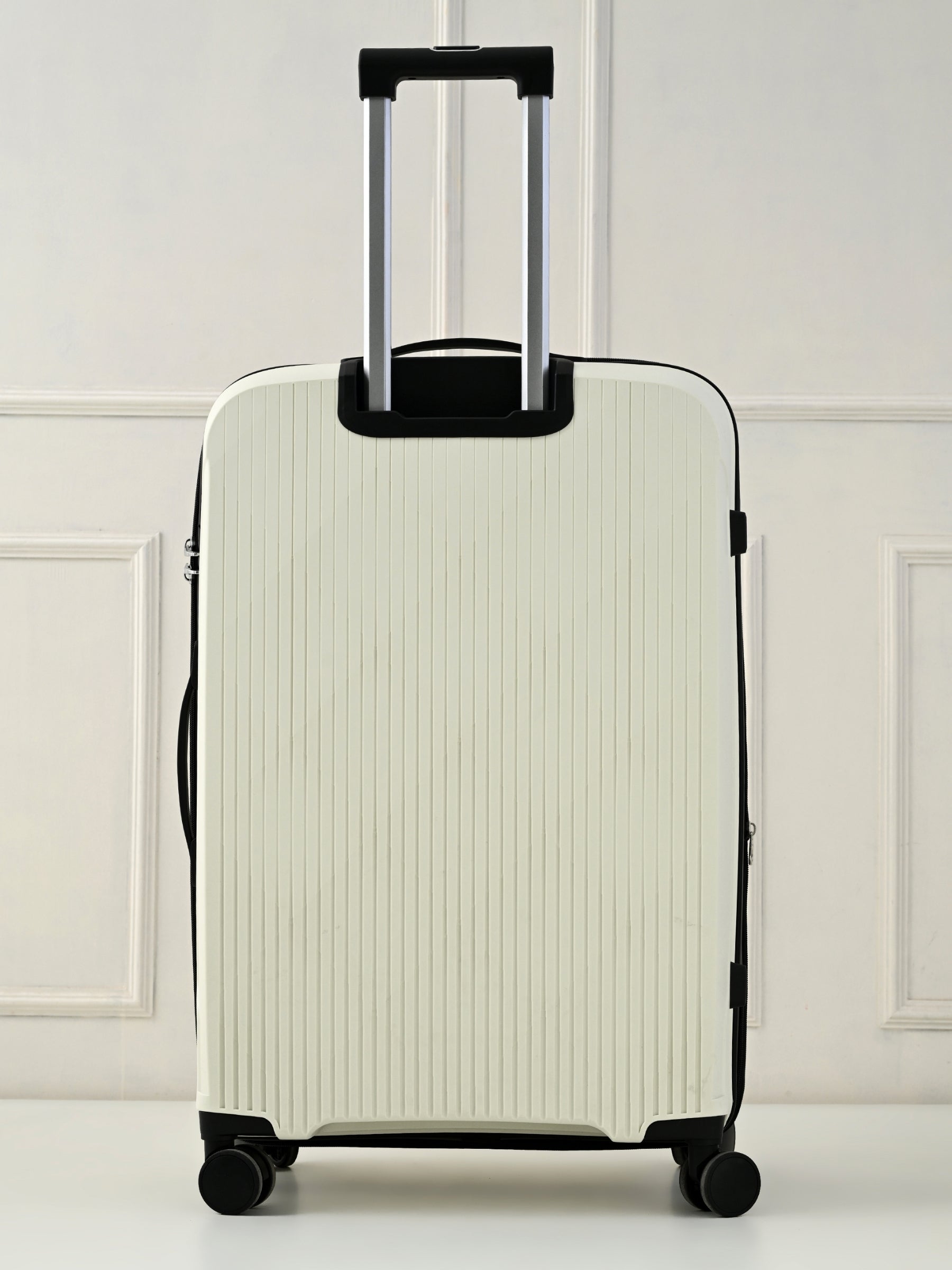 CAGE Winfield Check-In (66cm) Ink Ginger Expandable Trolley Bag with TSA Lock, Dual wheels and Anti-theft Zipper - Medium